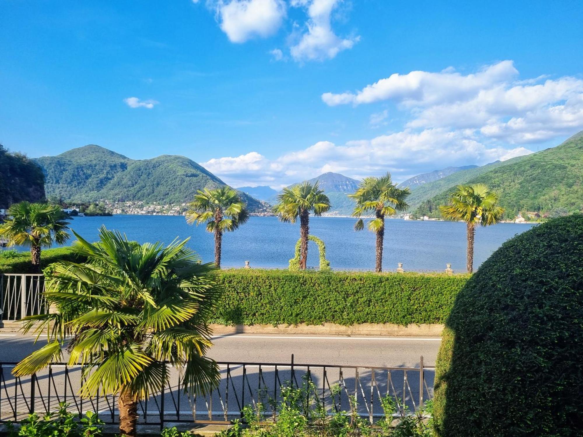 Residenza Lago Sereno Porto Ceresio Ngoại thất bức ảnh